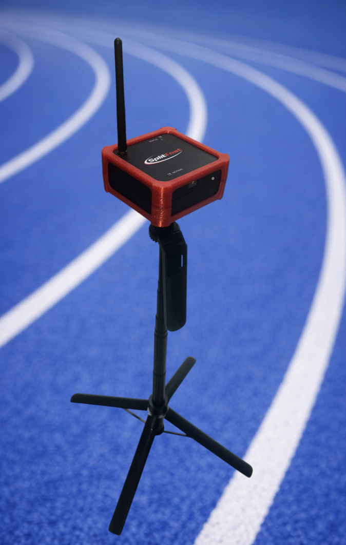 LiDAR timing gate - right side with tripod